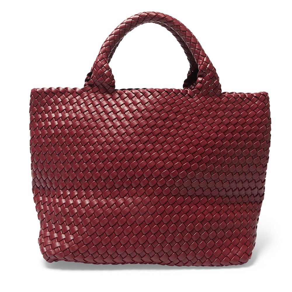Duet Handbag in Wine Weave