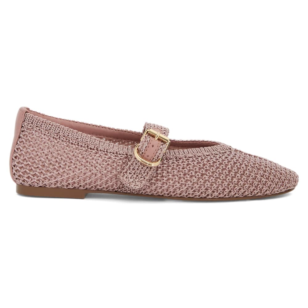 Elope Ballet Flat in Pale Pink
