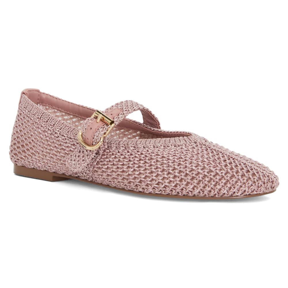 Elope Ballet Flat in Pale Pink