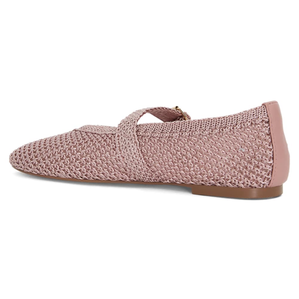 Elope Ballet Flat in Pale Pink