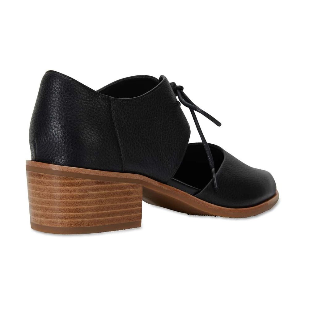 Exhibit Brogue in Black Leather