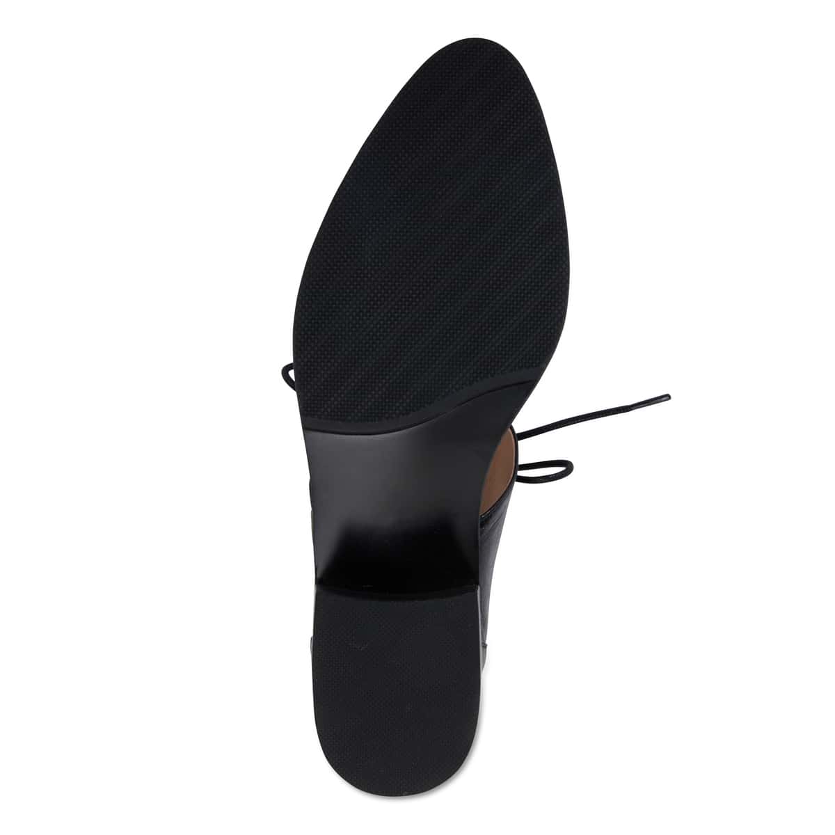 Exhibit Brogue in Black Oil Leather