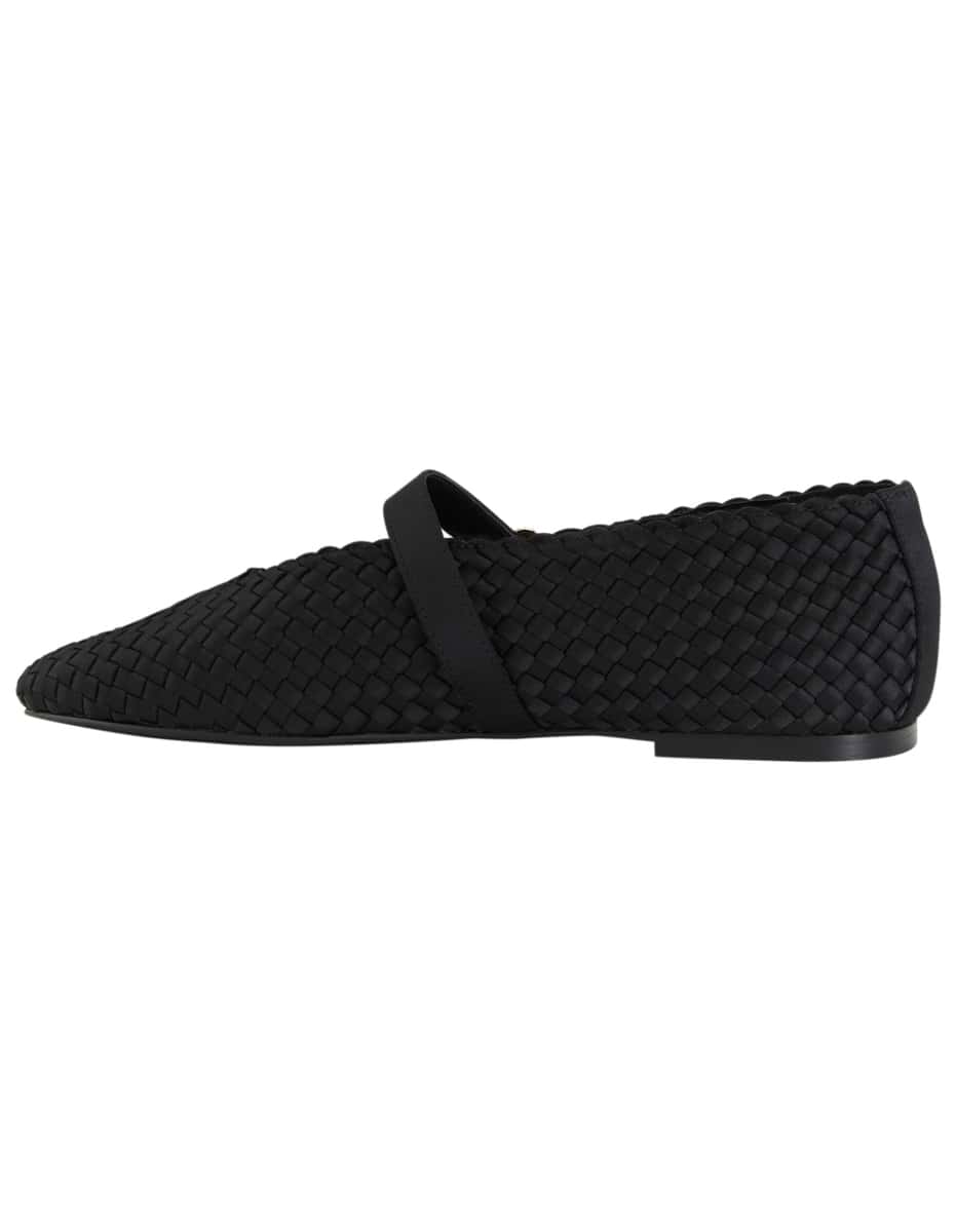 Ezra Ballet Flat in Black