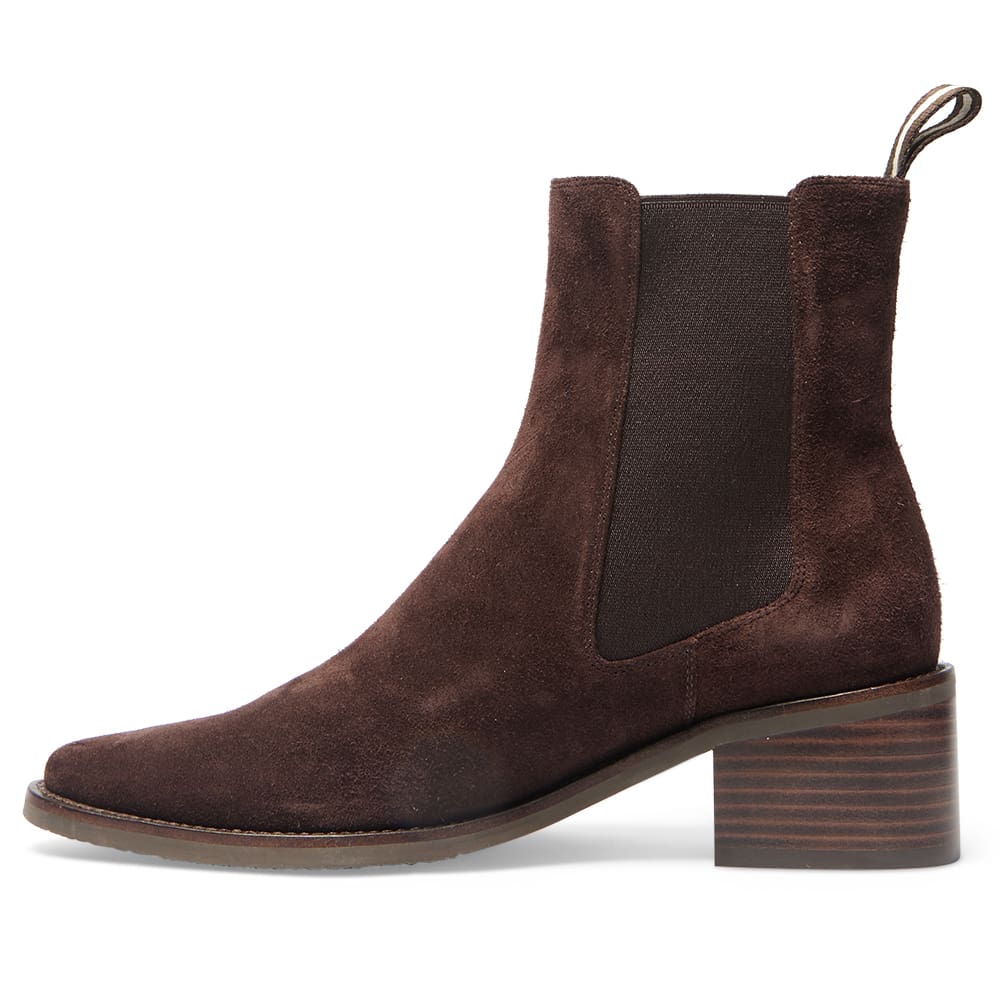 Federal Boot in Chocolate  Suede