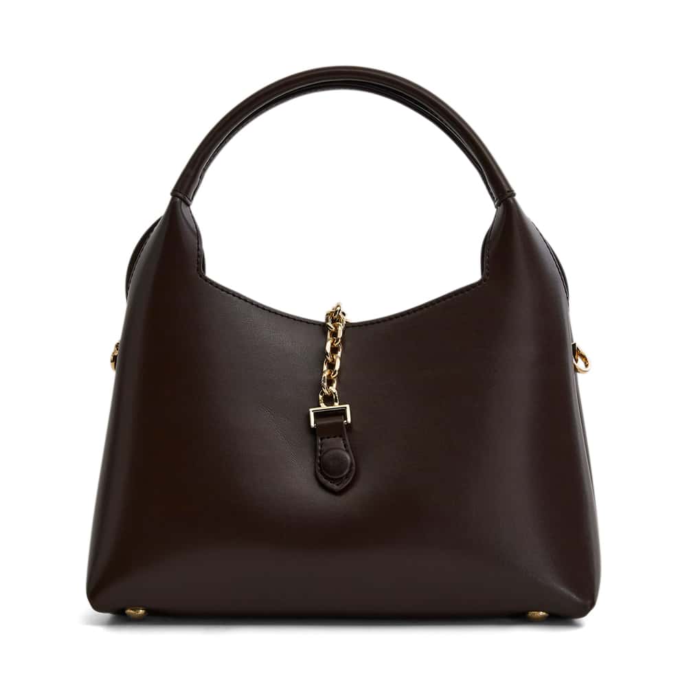 Fleur Bag in Chocolate  Leather