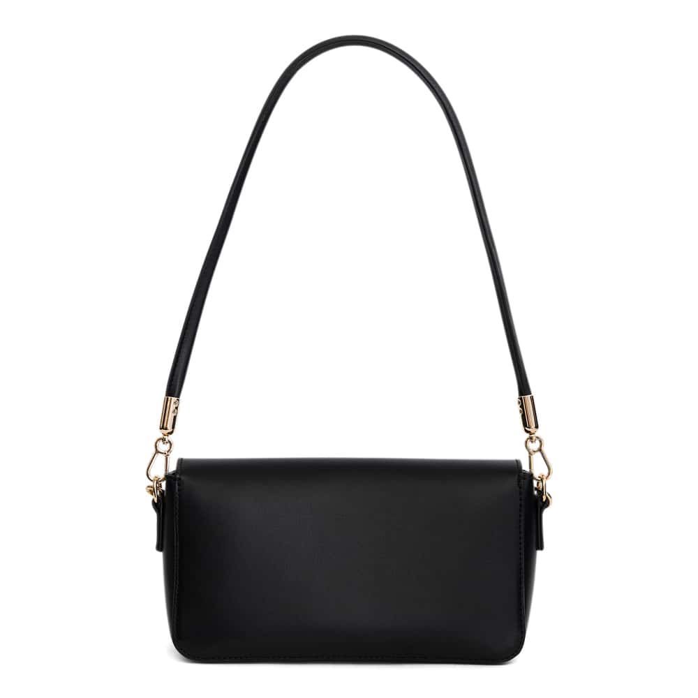 Flora Bag in Black Leather