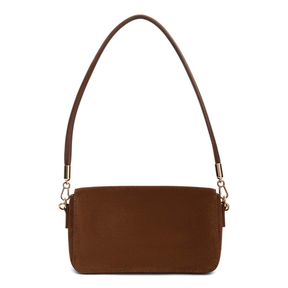 Flora Bag in Tan Suede