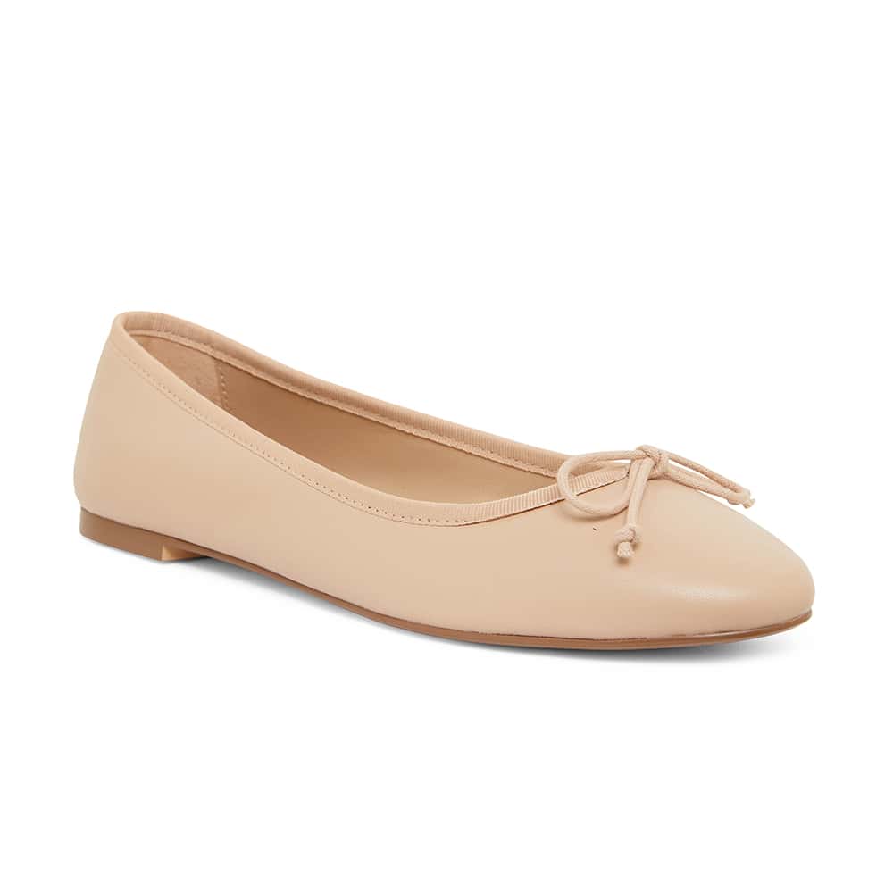 Fonteyn Ballet Flat in Nude Leather