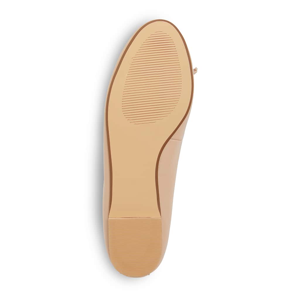 Fonteyn Ballet Flat in Nude Leather