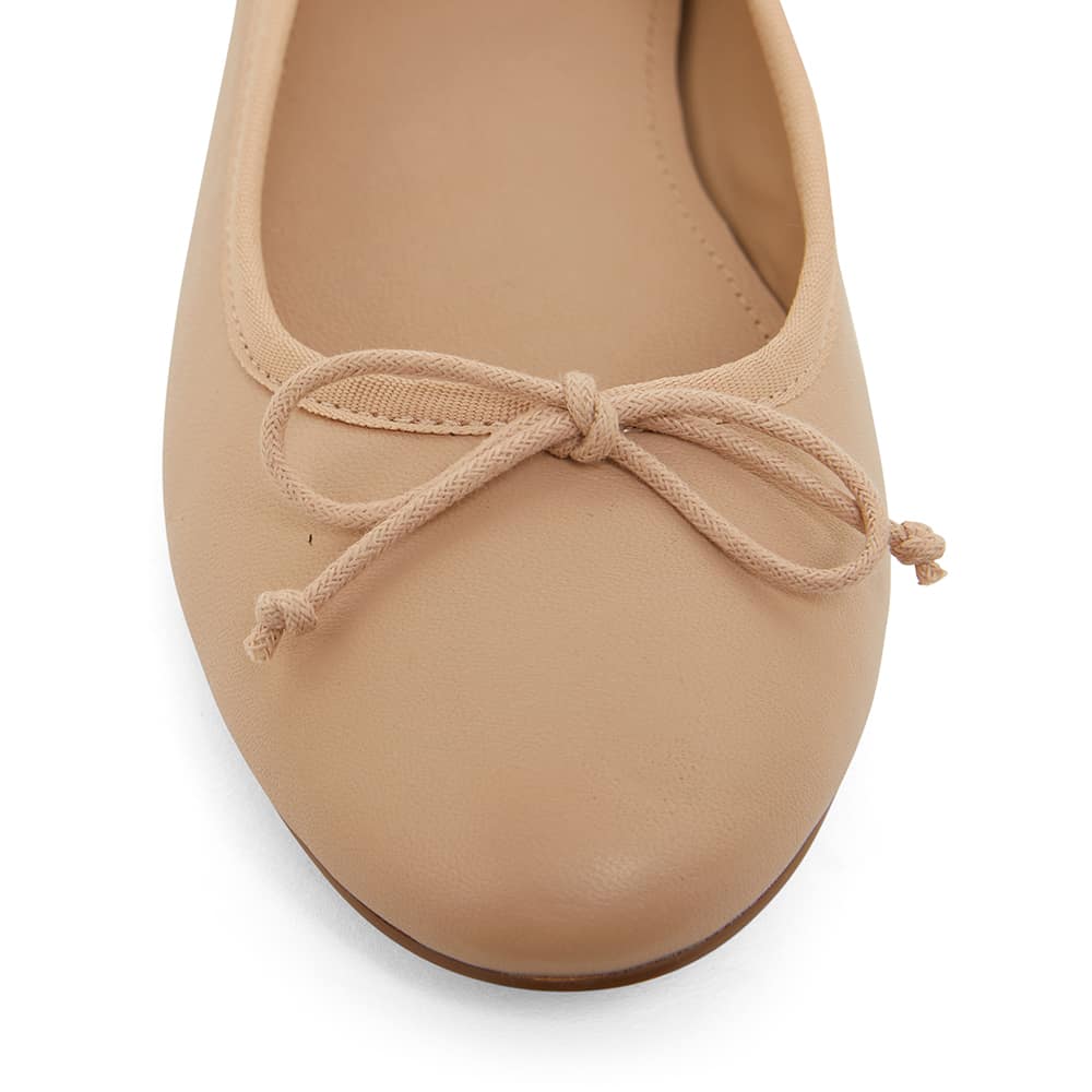 Fonteyn Ballet Flat in Nude Leather