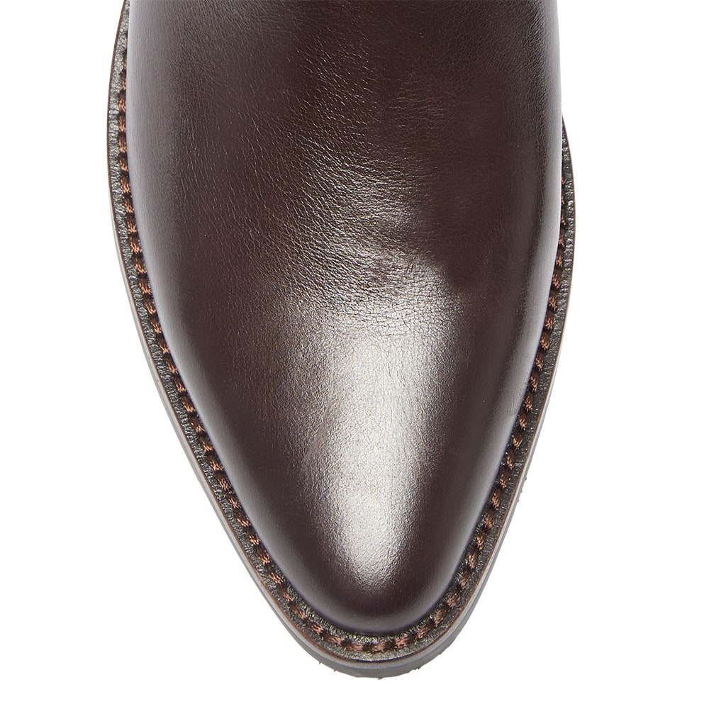 Fortress Java Leather Fortress Boot in Chocolate Leather
