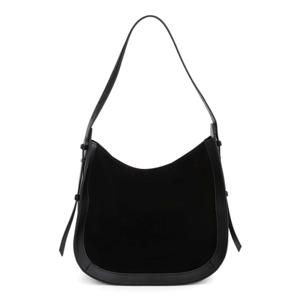 Fran Bag in Black Suede