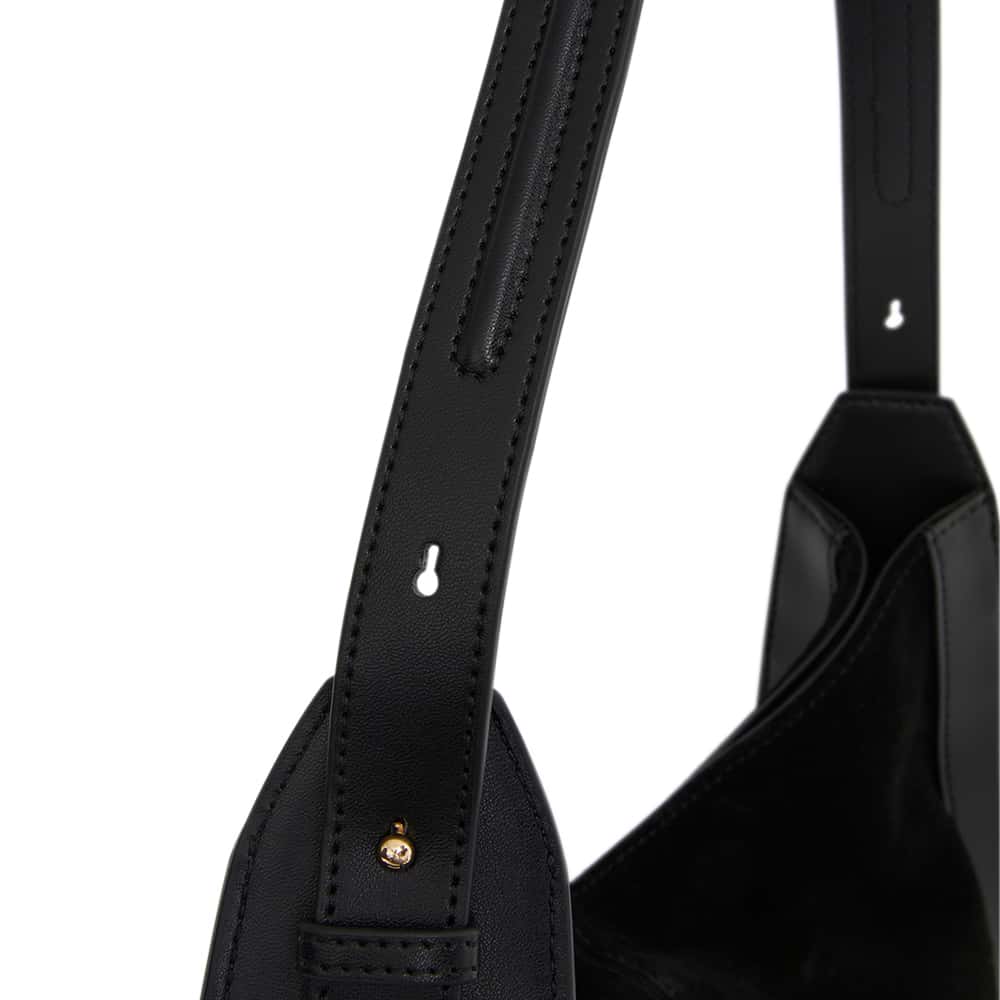 Fran Bag in Black Suede