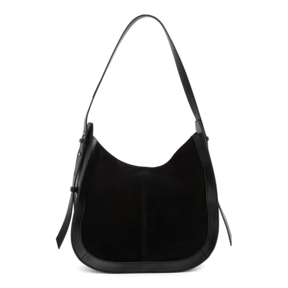 Fran Bag in Black Suede