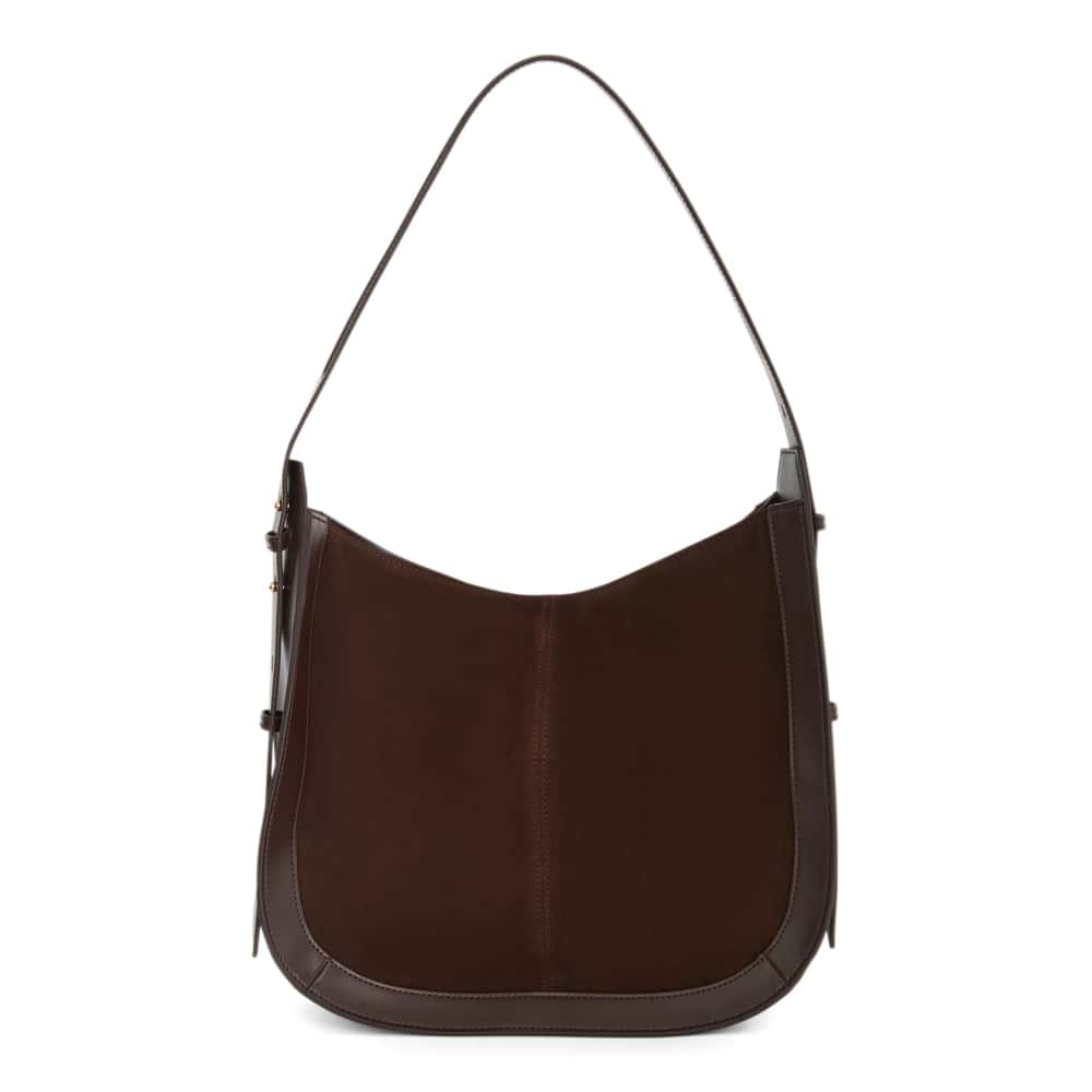 Fran Bag in Chocolate  Suede