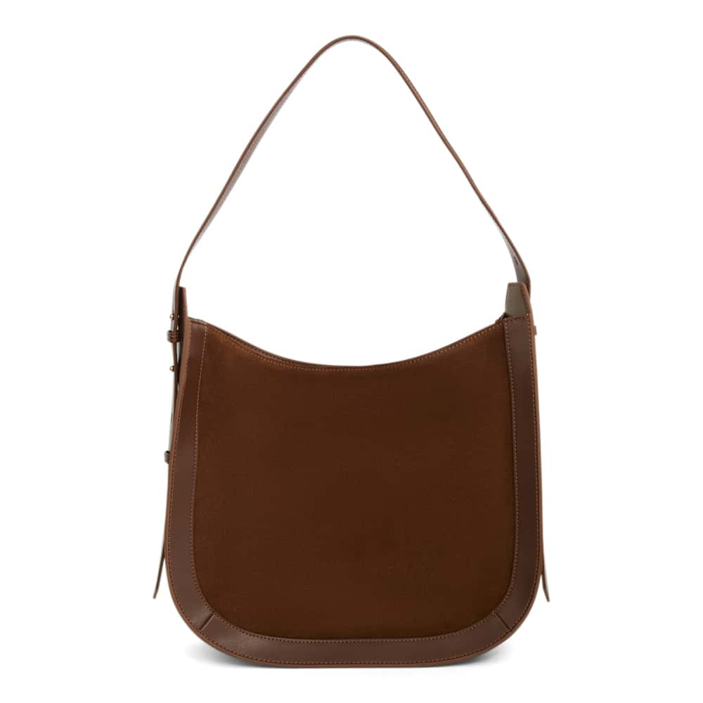 Fran Bag in Tan Suede