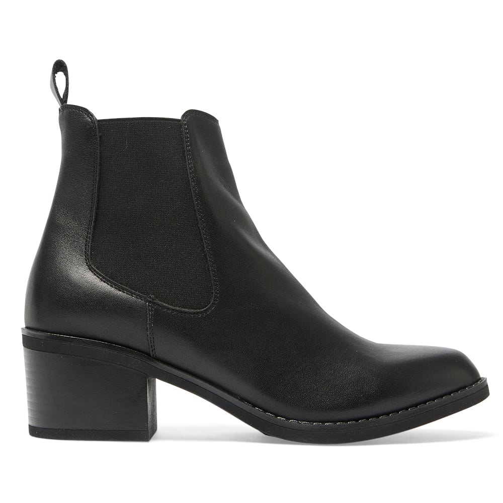 Franklin Boot in Black Leather