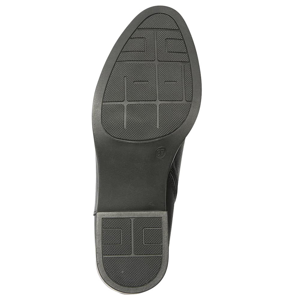 Franklin Boot in Black Leather