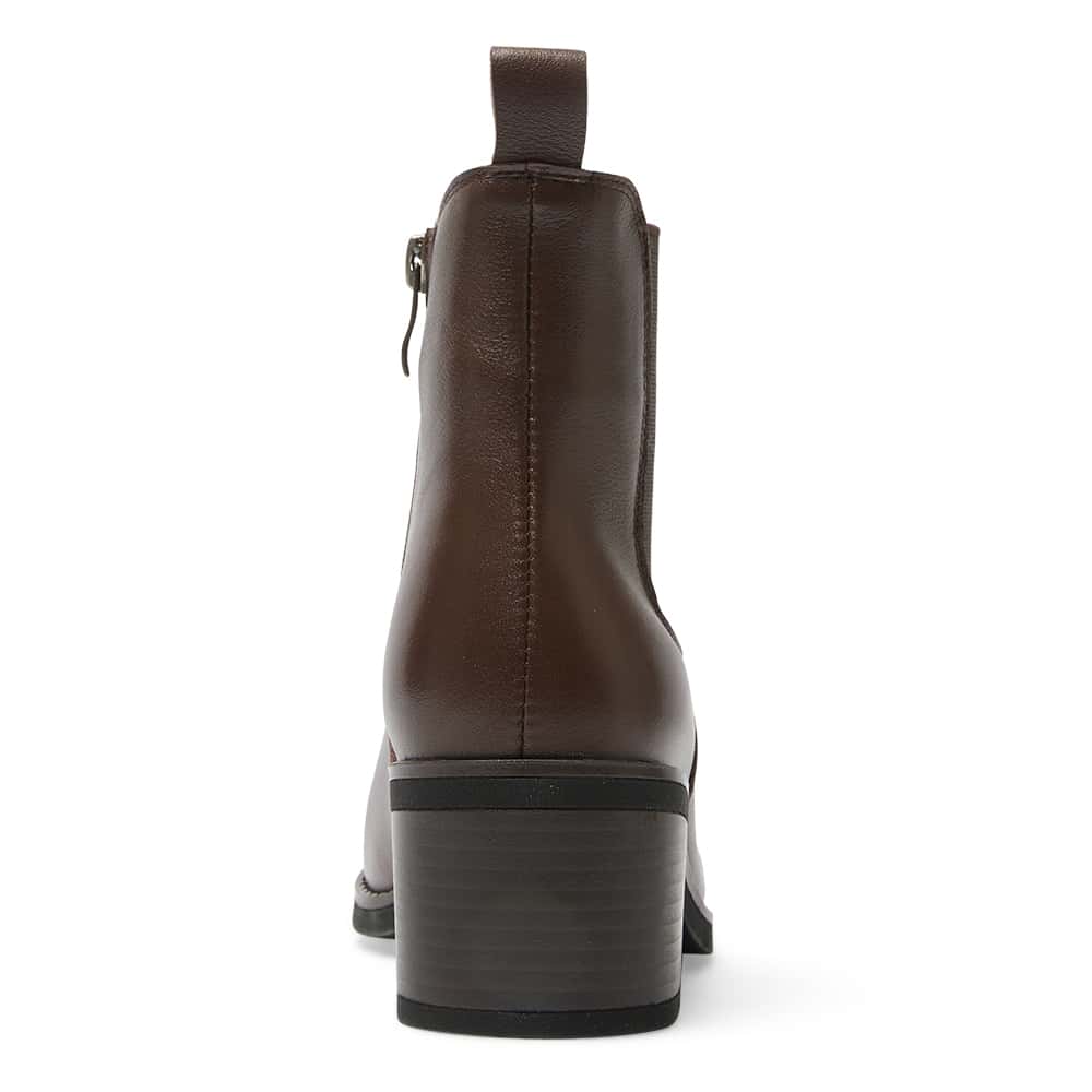 Franklin Boot in Chocolate  Leather
