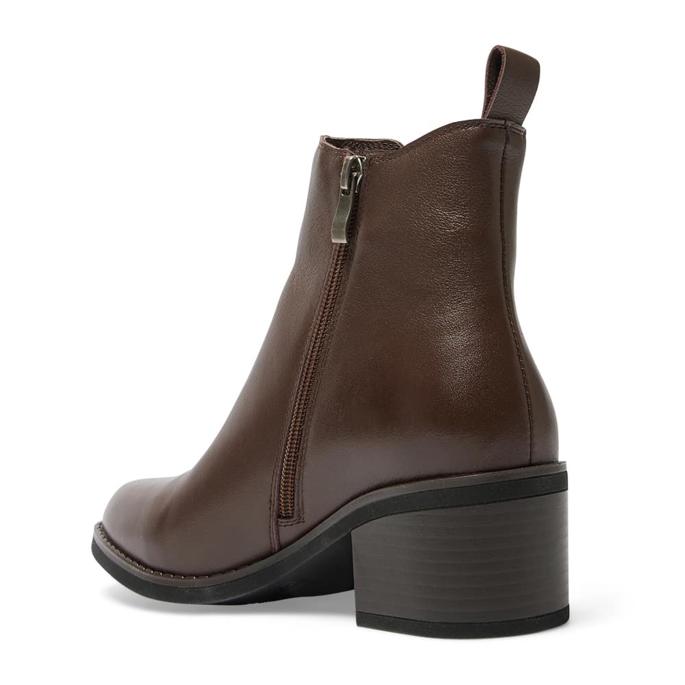 Franklin Boot in Chocolate  Leather