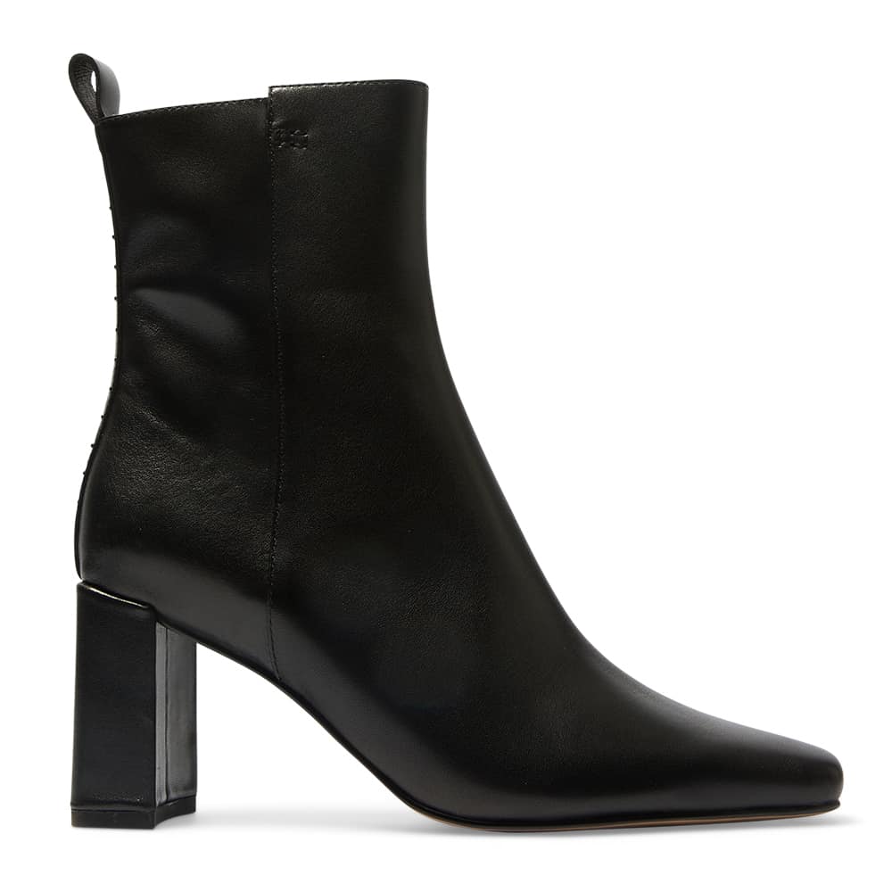 Galia Boot in Black Leather