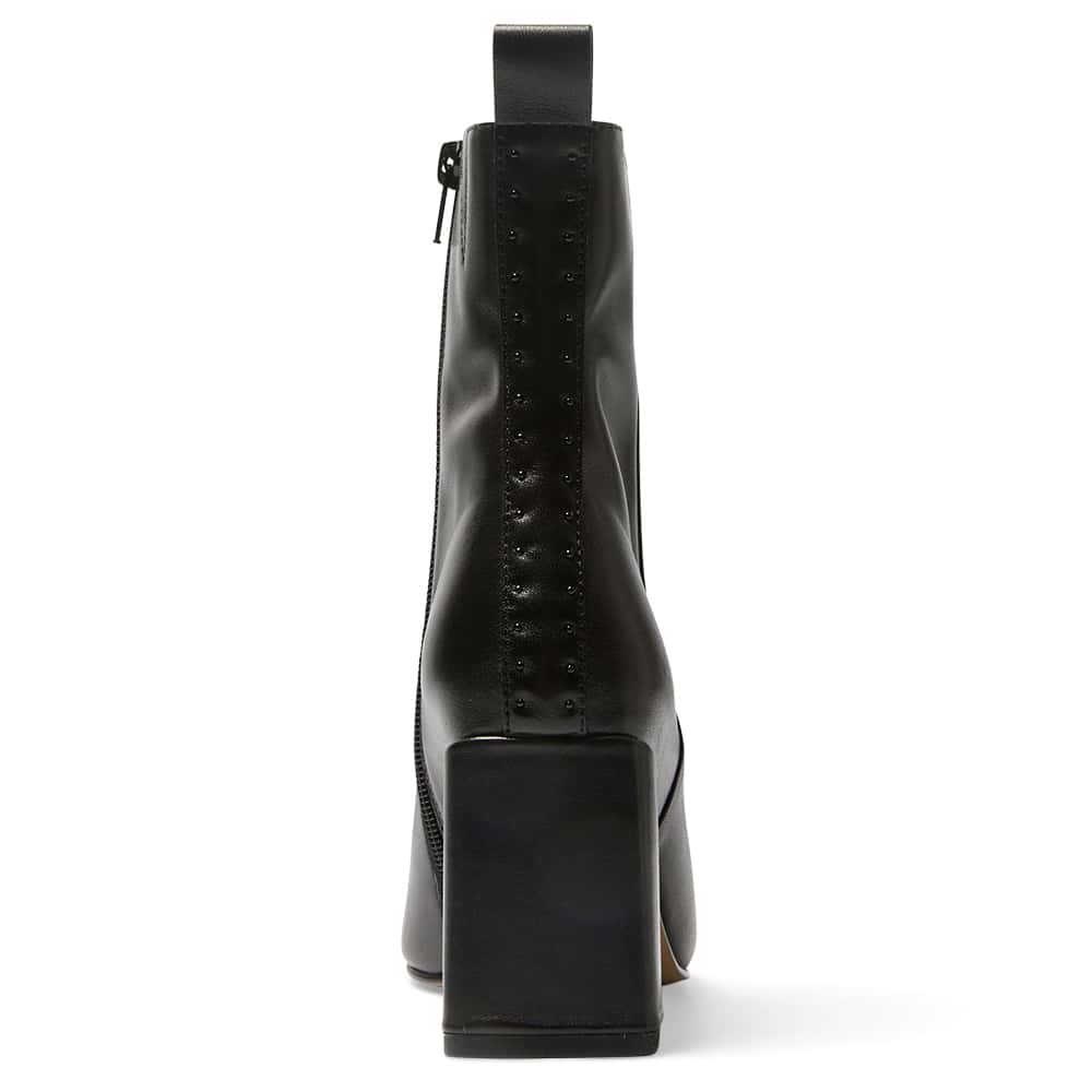 Galia Boot in Black Leather