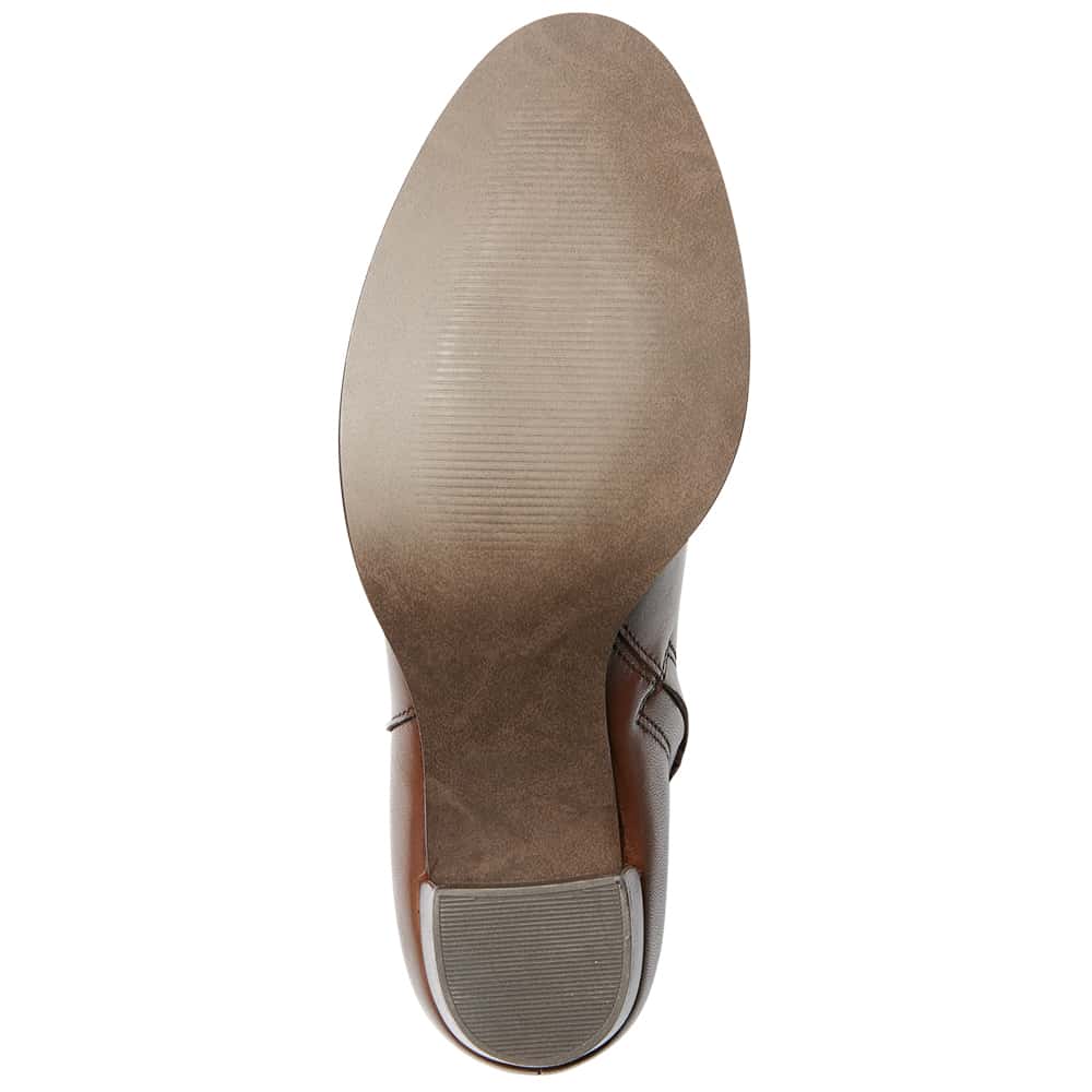 Gemini Boot in Brown Leather