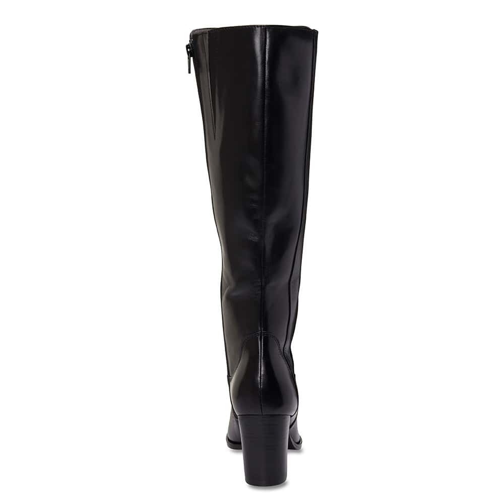 Germaine Boot in Black Leather
