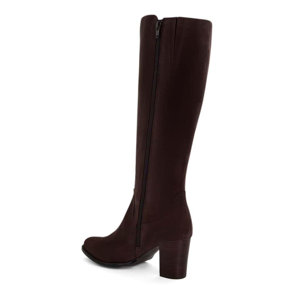Germaine Boot in Chocolate  Suede