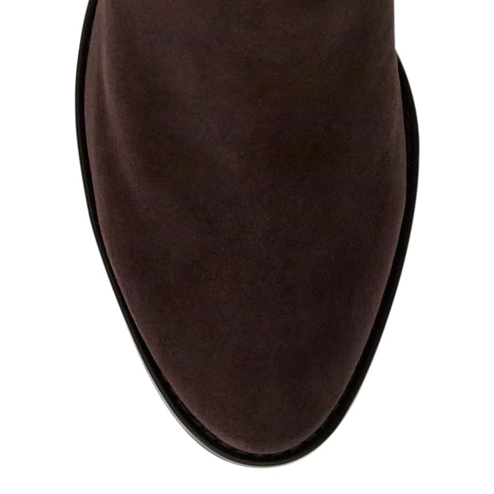 Germaine Boot in Chocolate  Suede