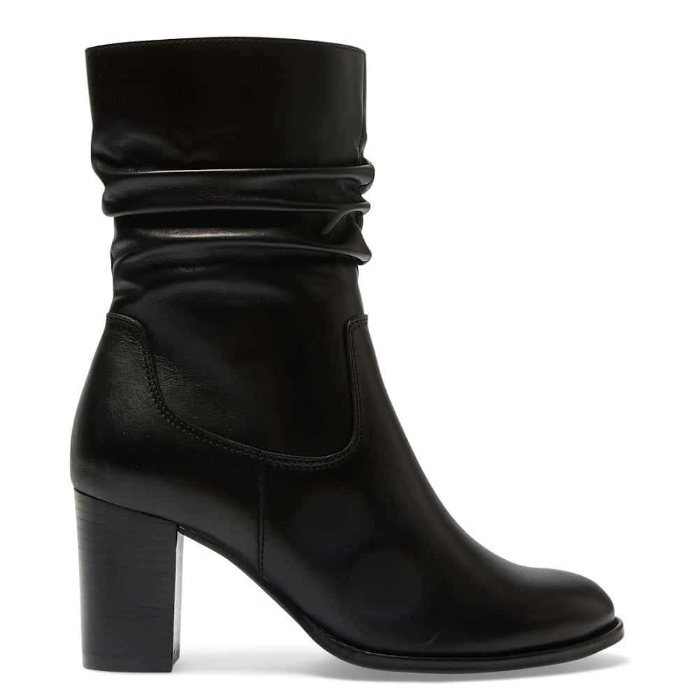Gibson Boot in Black Leather