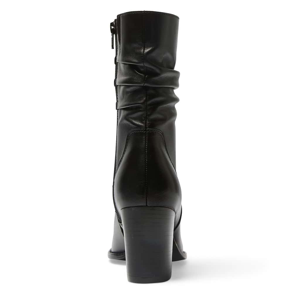 Gibson Boot in Black Leather