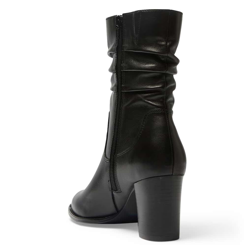 Gibson Boot in Black Leather