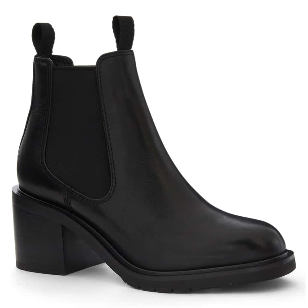 Grasp Boot in Black Leather