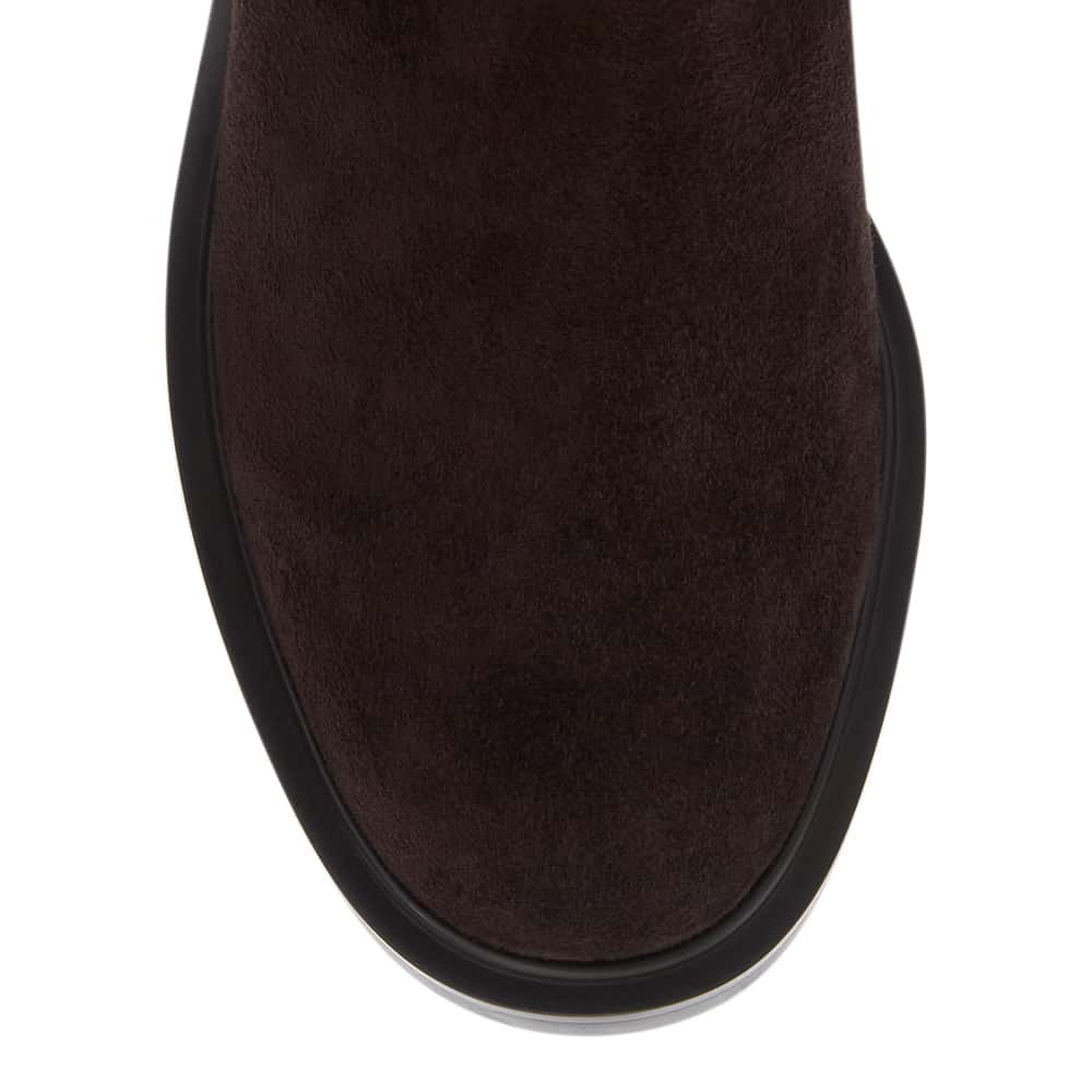 Grasp Boot in Chocolate  Suede