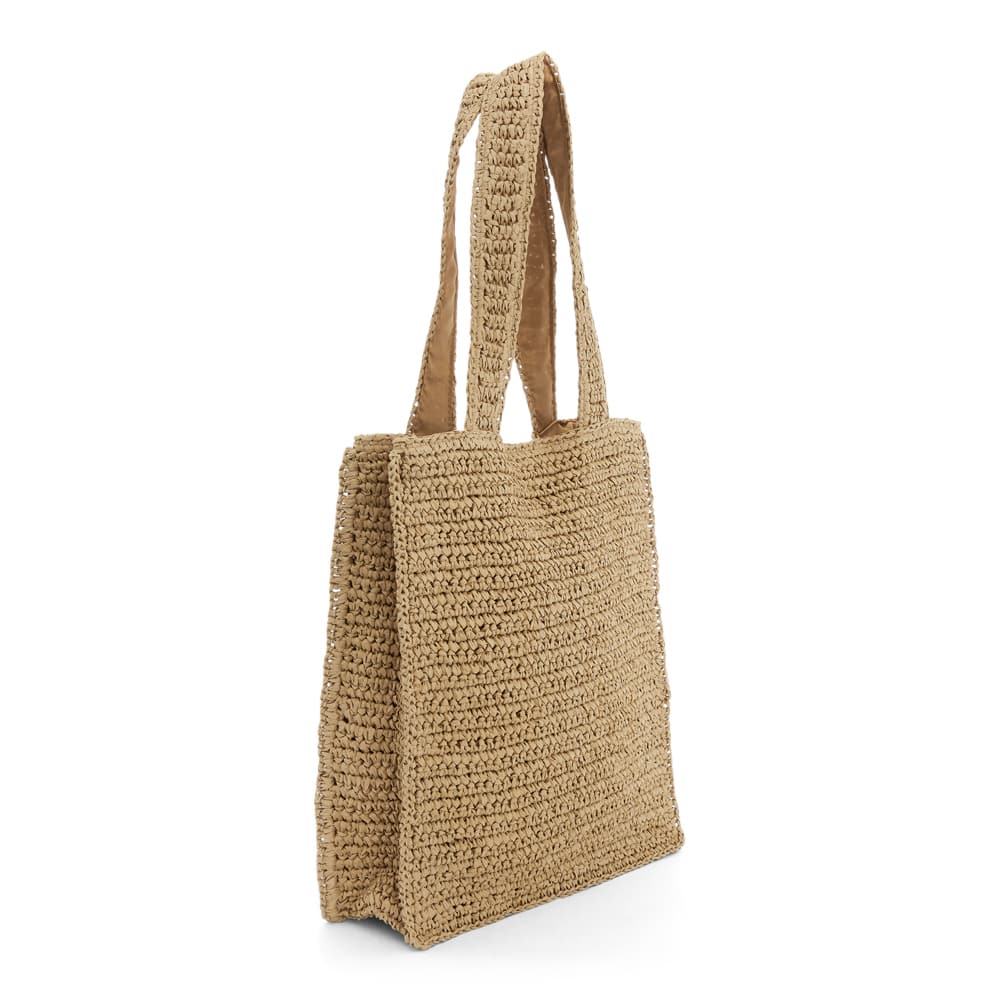 Haven Tote in Natural Raffia