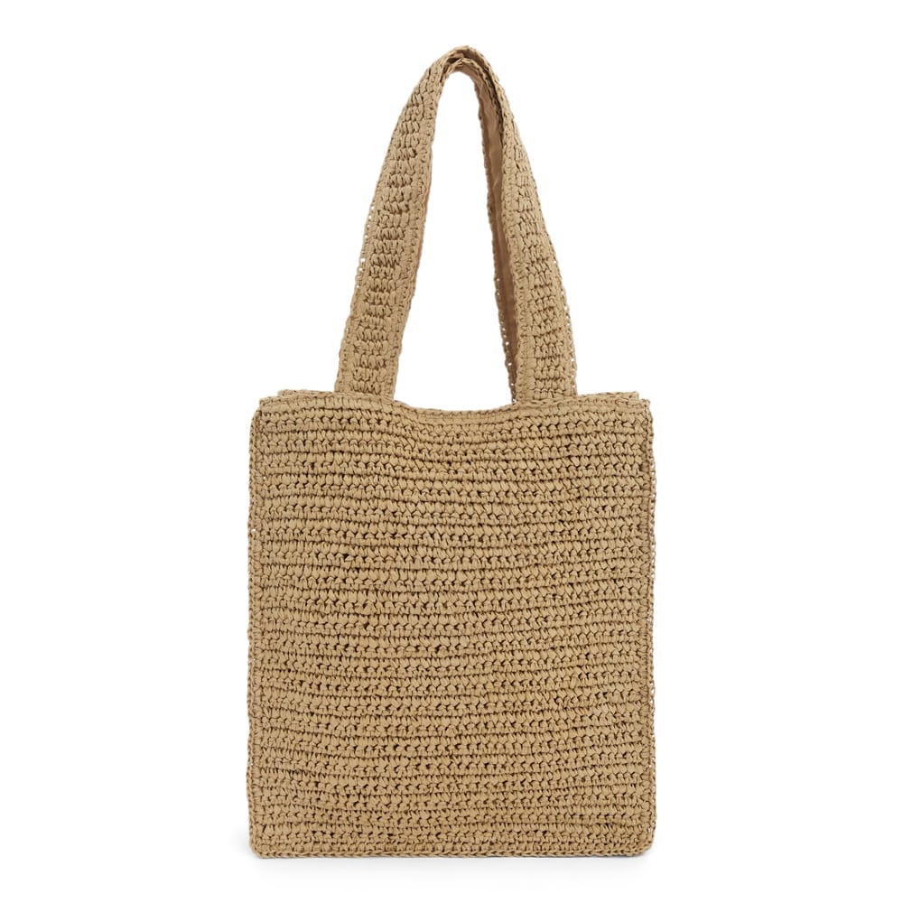 Haven Tote in Natural Raffia