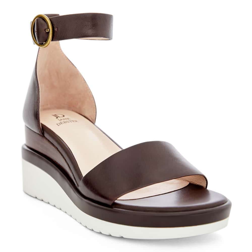 Idaho Espadrille in Chocolate Glove Leather