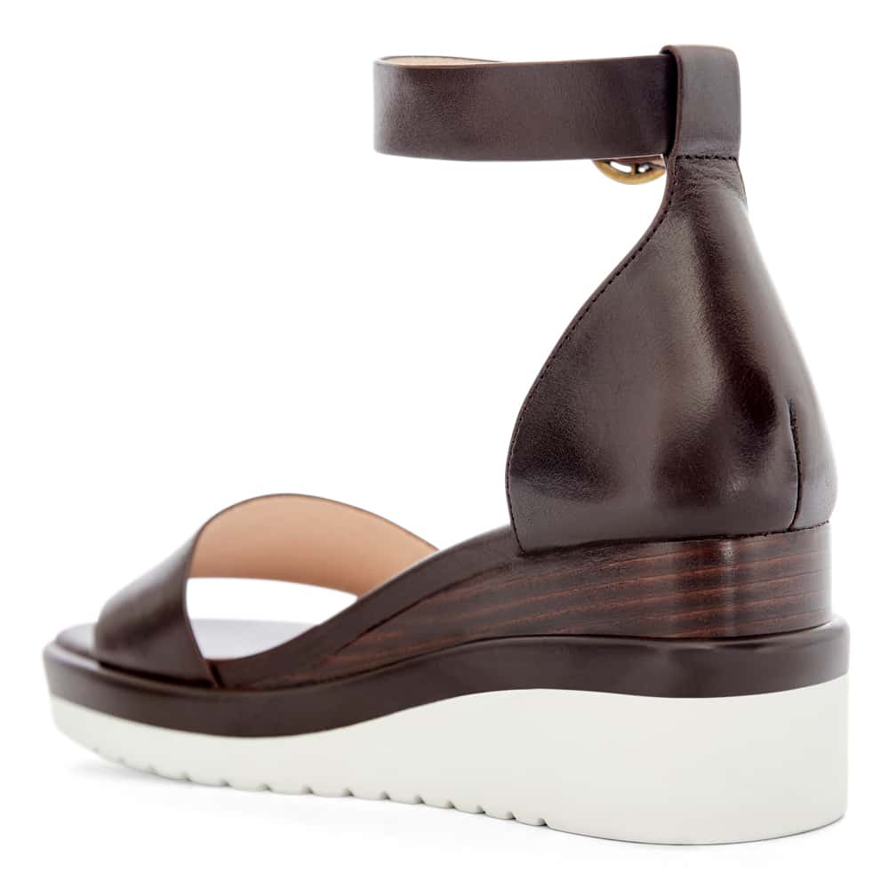 Idaho Espadrille in Chocolate Glove Leather