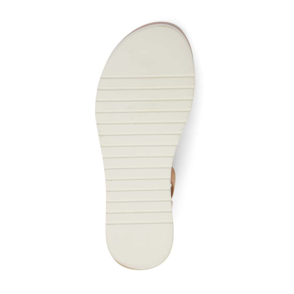 Idaho Espadrille in Nude Raffia