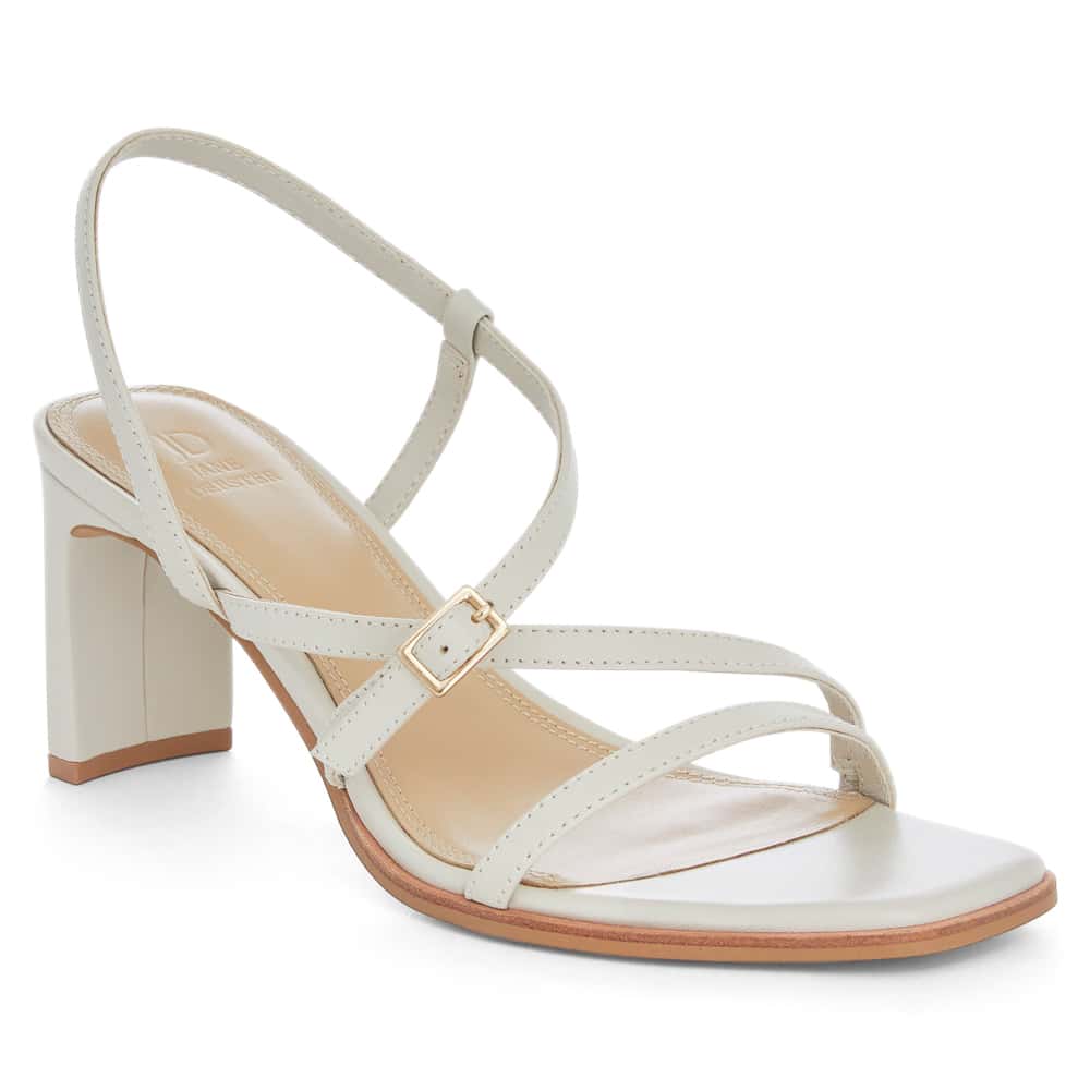 Jennifer Heel in Bone Leather