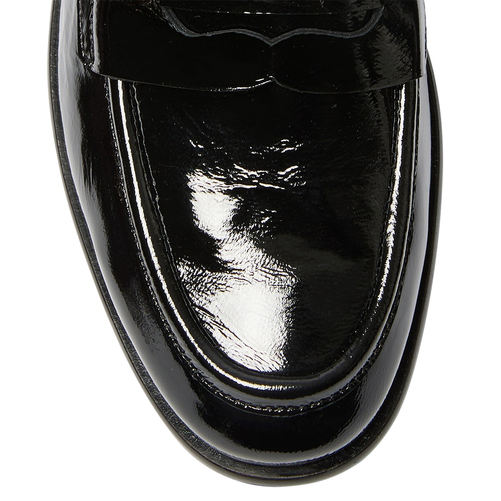Kenzie Loafer in Black Patent