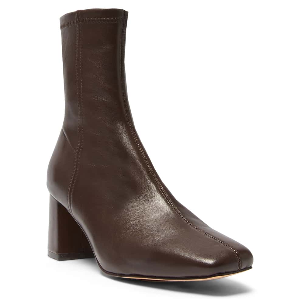 Lantana Boot in Chocolate Stretch Glove Leather