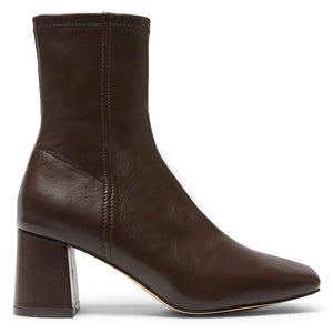 Jane Debster Lantana Boot in Chocolate Stretch Glove Leather