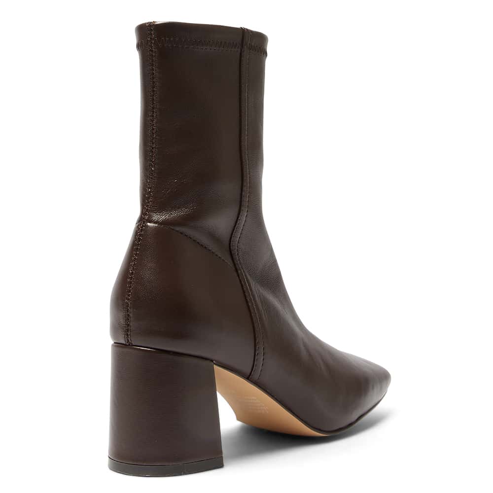 Lantana Boot in Chocolate Stretch Glove Leather