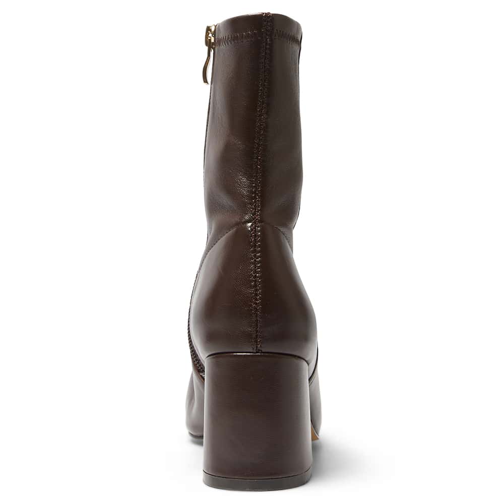 Lantana Boot in Chocolate Stretch Glove Leather
