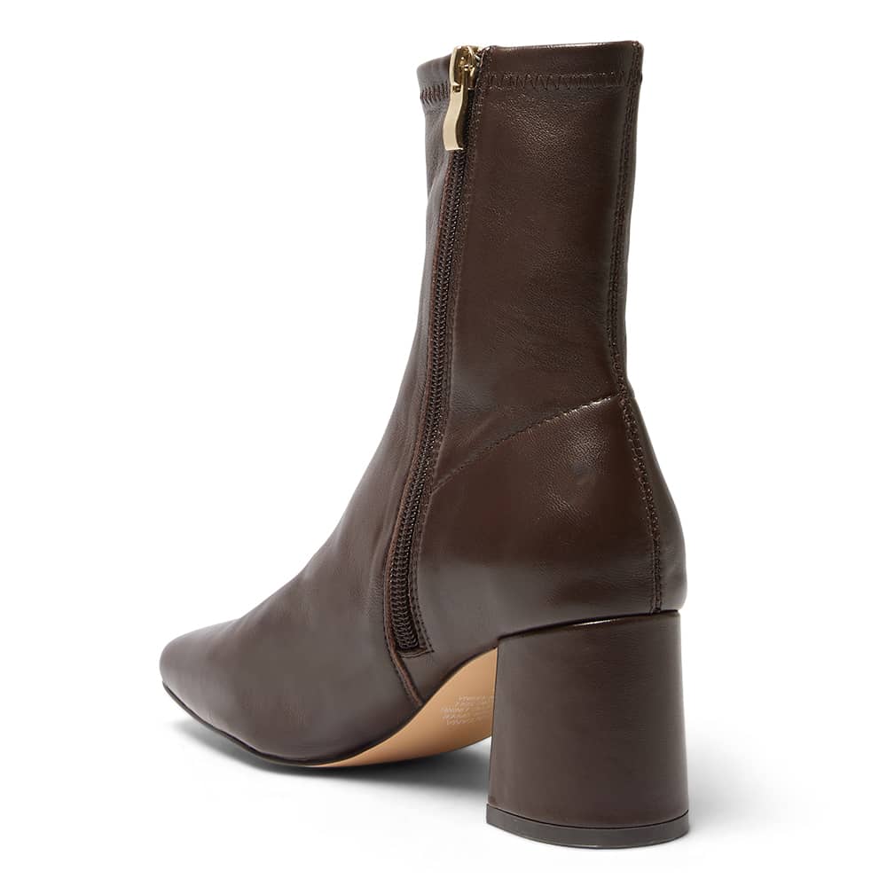 Lantana Boot in Chocolate Stretch Glove Leather