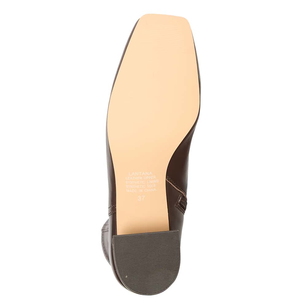Lantana Boot in Chocolate Stretch Glove Leather