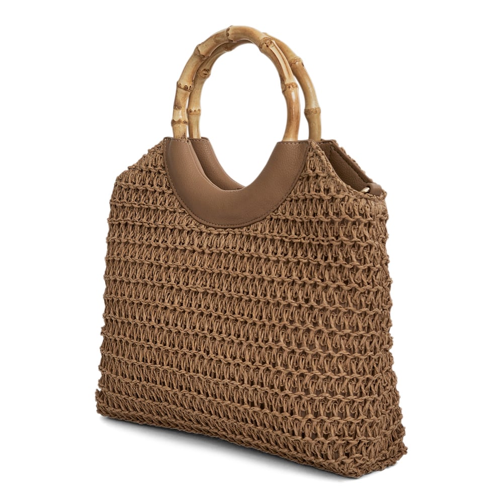 Laos Tote in Natural Raffia