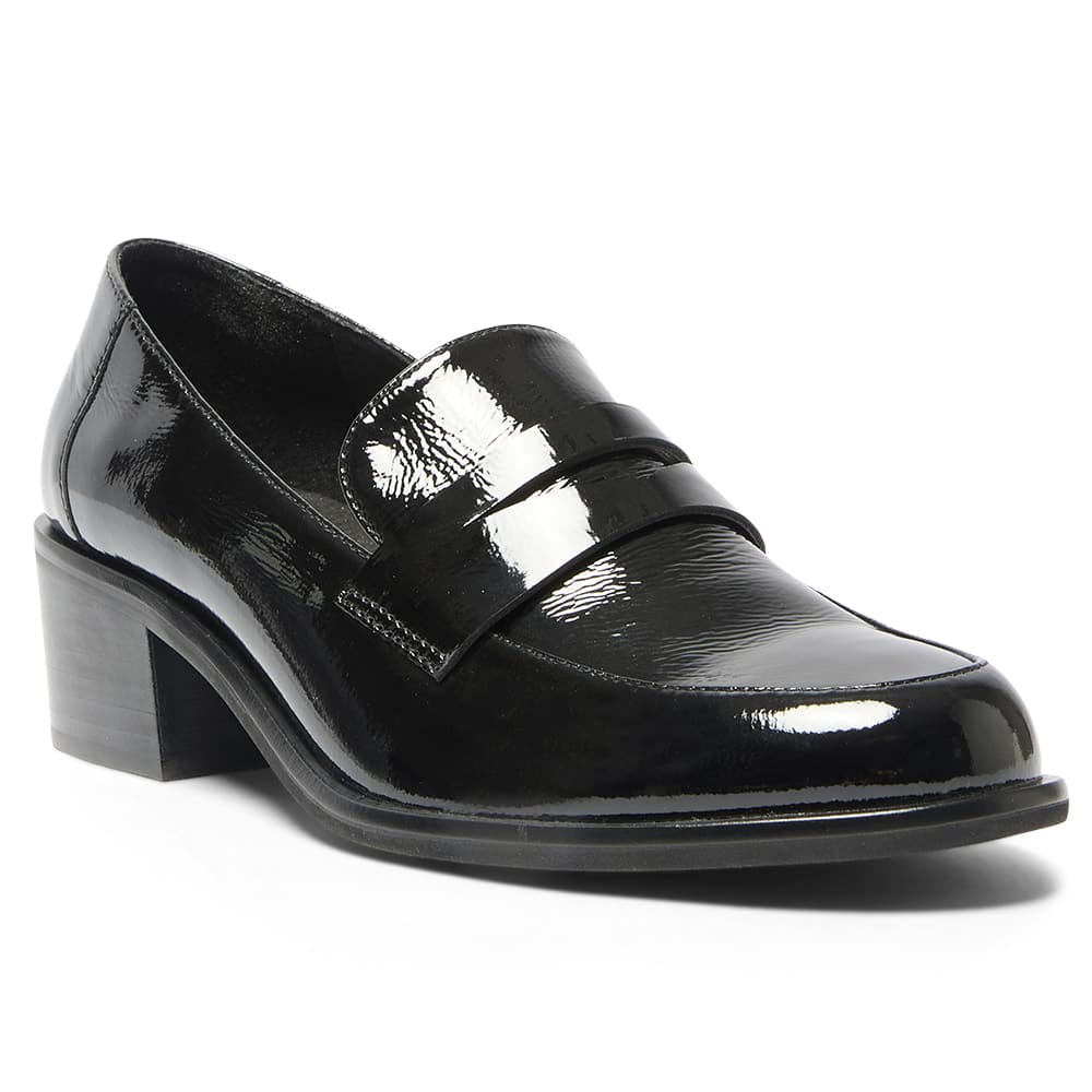 Lincoln Loafer in Black Patent